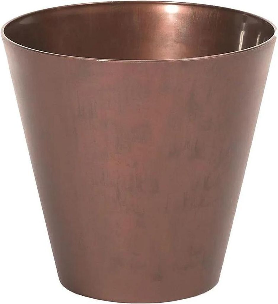 Prosperplast Blumentopf - Kunststoff - Bronze - D25 x 23 cm Produktbild 