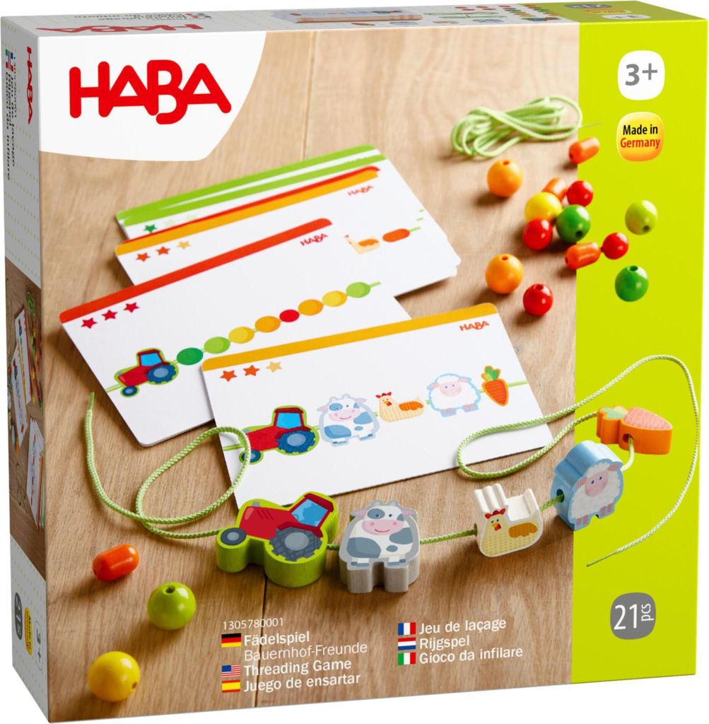 HABA Farm Friends, Bauernhof, 3 Jahr(e), Mehrfarbig Produktbild 
