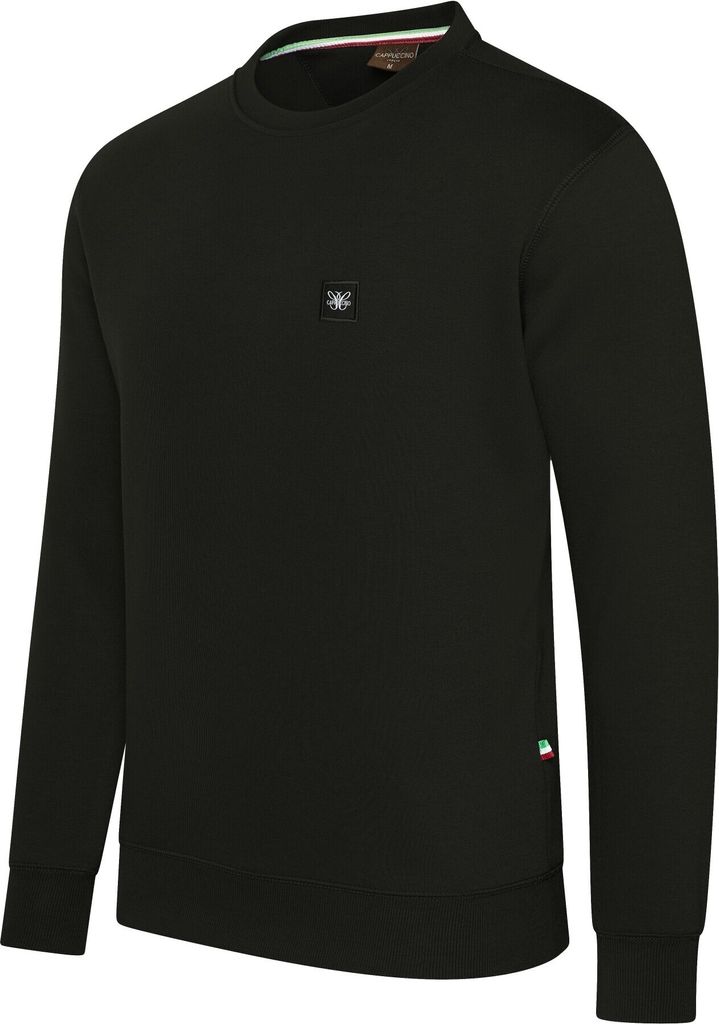 Cappuccino Italia Prato Sweater Schwarz - Große L