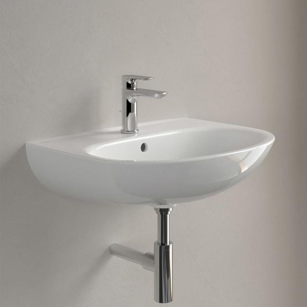 Lavabo Villeroy & Boch O.novo, 4A4060, 600 x 460 mm, ovale, Immagine del prodotto 