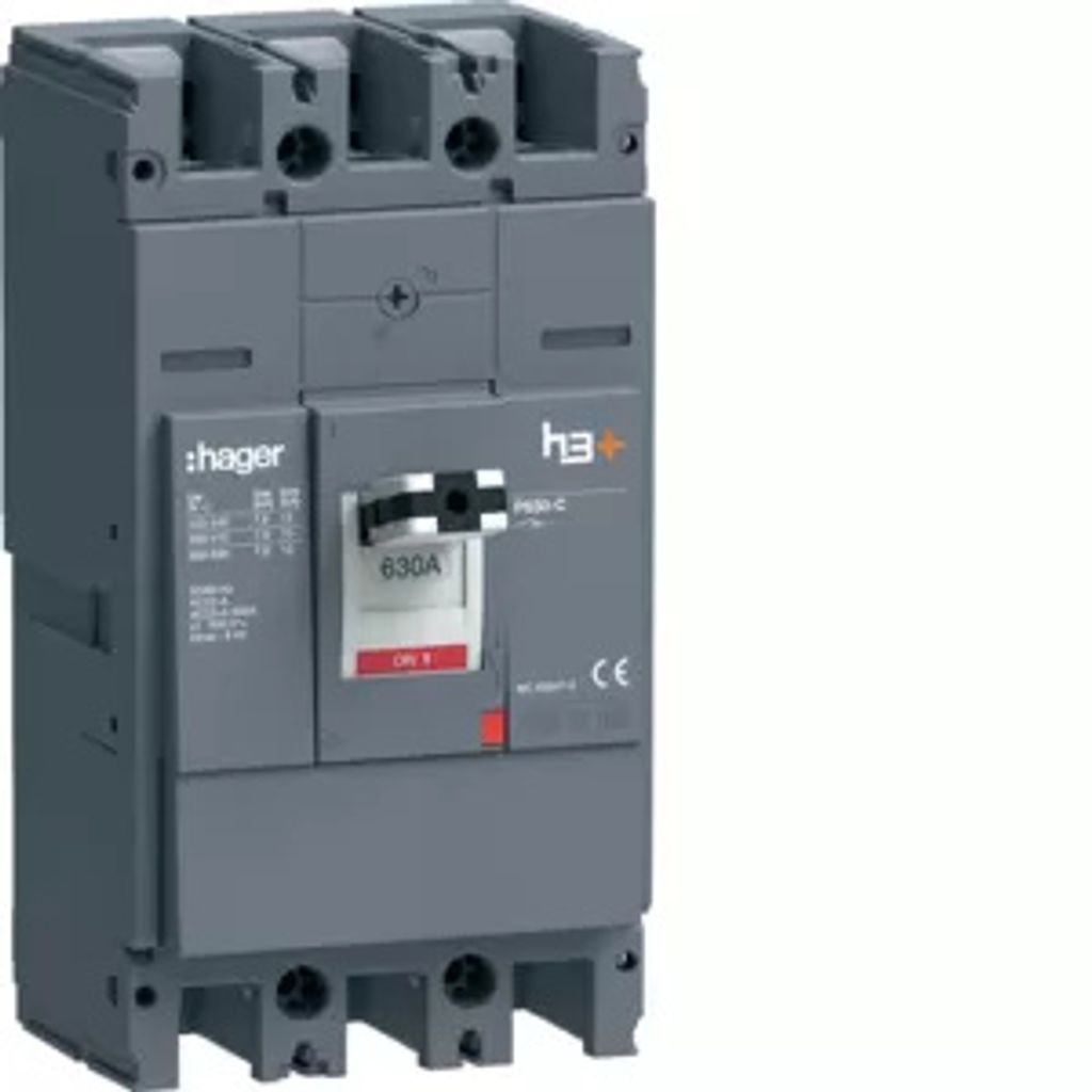 Hager Lasttrennschalter h3+ P630 3x630A HCW630AR