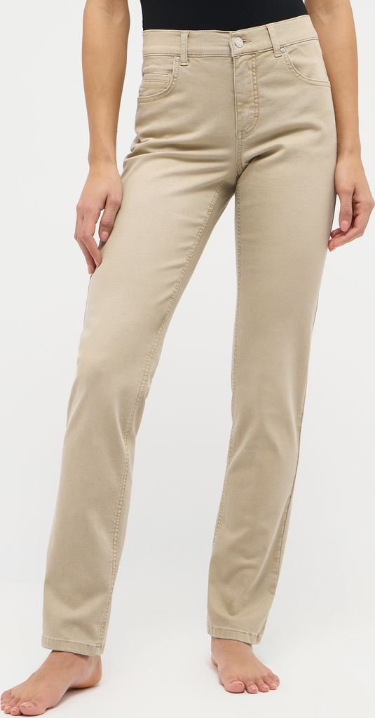 Angels - Damen 5-Pocket Jeans, Cici (3323400), Größe:W42, Farbe:sand (4845), Länge:Normal