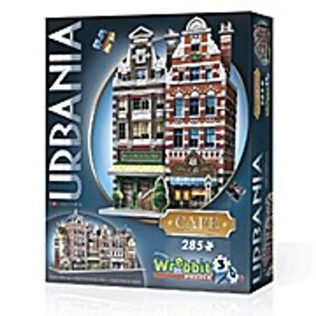 Puzzle 3D Café Urbania WREBBIT : 285 pièces robustes en mousse compacte