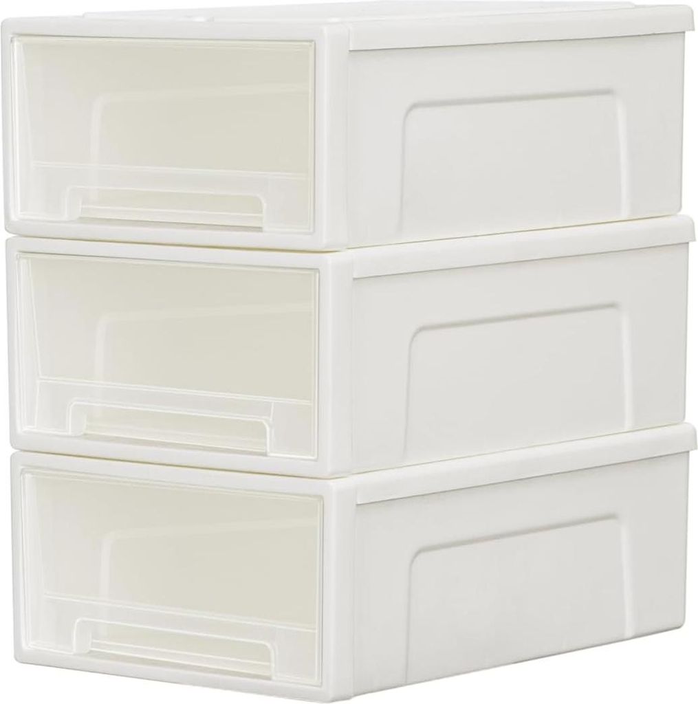 5 Kunststoff-Opbergladen - Ladeorganizer Aufbewahrungsbox stapelbare Turm für Desktop Schlafzimmer Schlafsaal Kosmetik - langlebiges PP BPA-frei w...
