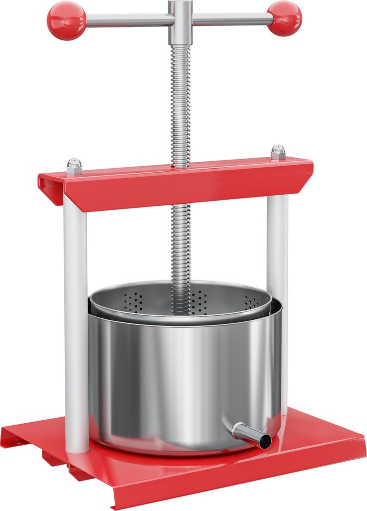 Wiltec Presse à fruits à vis – 180 x 180 x 115 mm – Image du produit 