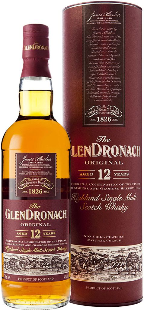 Glendronach 12 Y. 43 % obj. Obrázok produktu 9