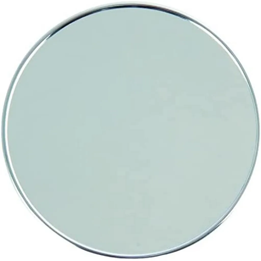 Miroir cosmétique ø 17 cm grossissement x5 à fixer avec ventouse