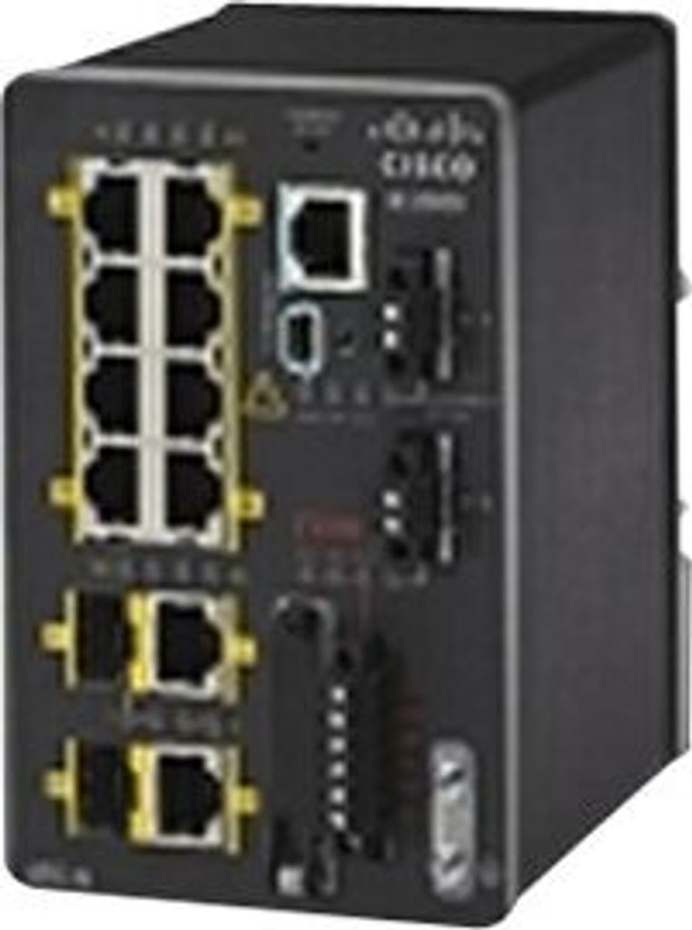 Cisco IE-2000-8TC-G-E Switch di rete Gestito Fast Ethernet (10/100) Nero