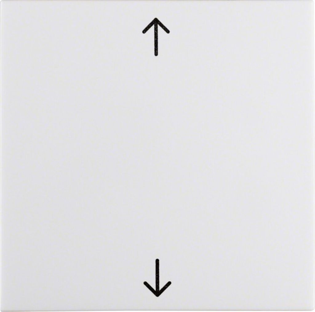 Berker WIPPE M.SYMBOL PFEIL PWS (16208919 GLÄNZEND S1)