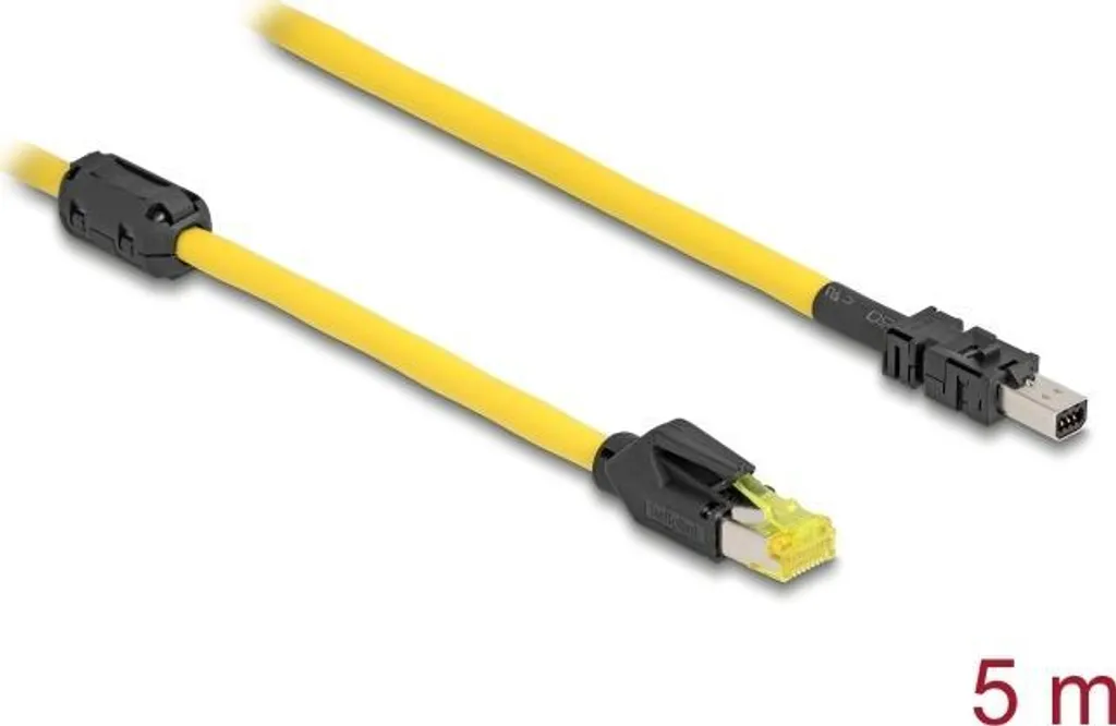 Delock 81253 Cavo Industriale RJ45 Cat.6 a Mini I/O Tipo 2 5m