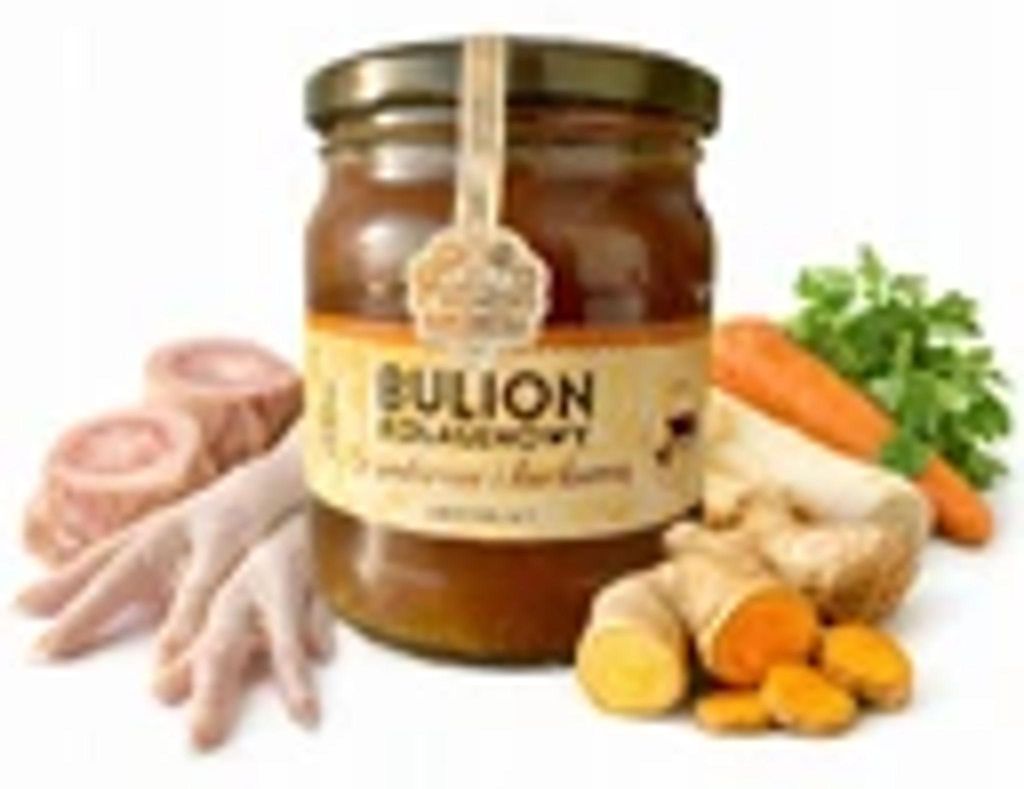 Bouillon de collagène au gingembre et à la curcuma, 400 ml Image du produit 