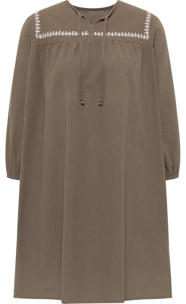 SAPORTA damen kleid - olivgrun, XL Produktbild 