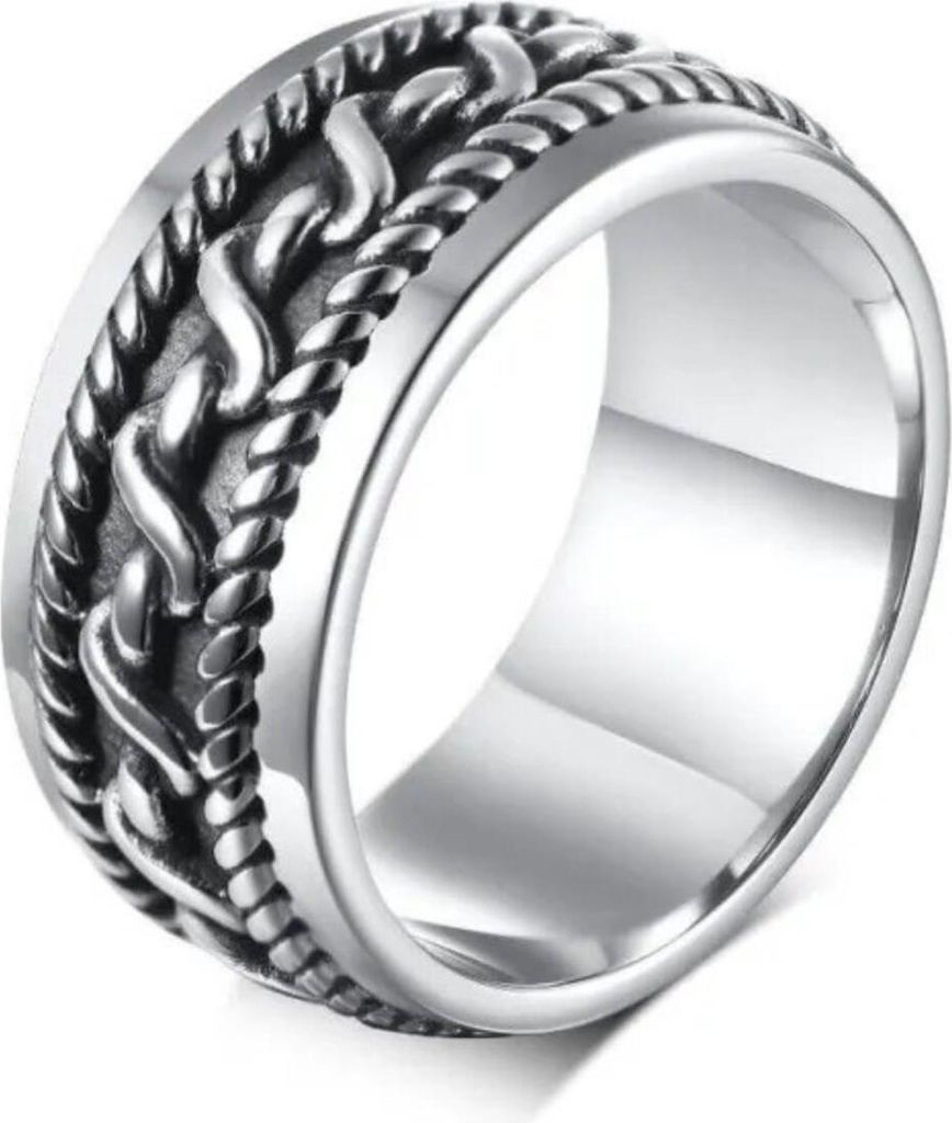 Ring Herren Edelstahl Tribal 54 (17.2 mm Ø) Produktbild 