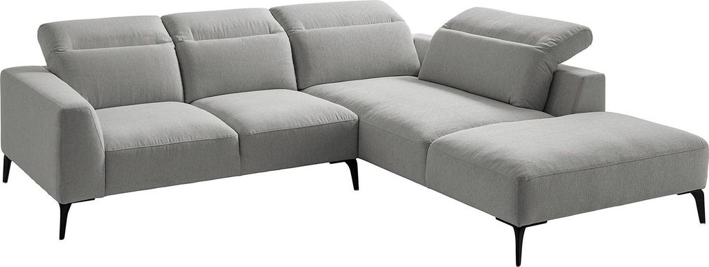 home24 Ecksofa mit Ottomane