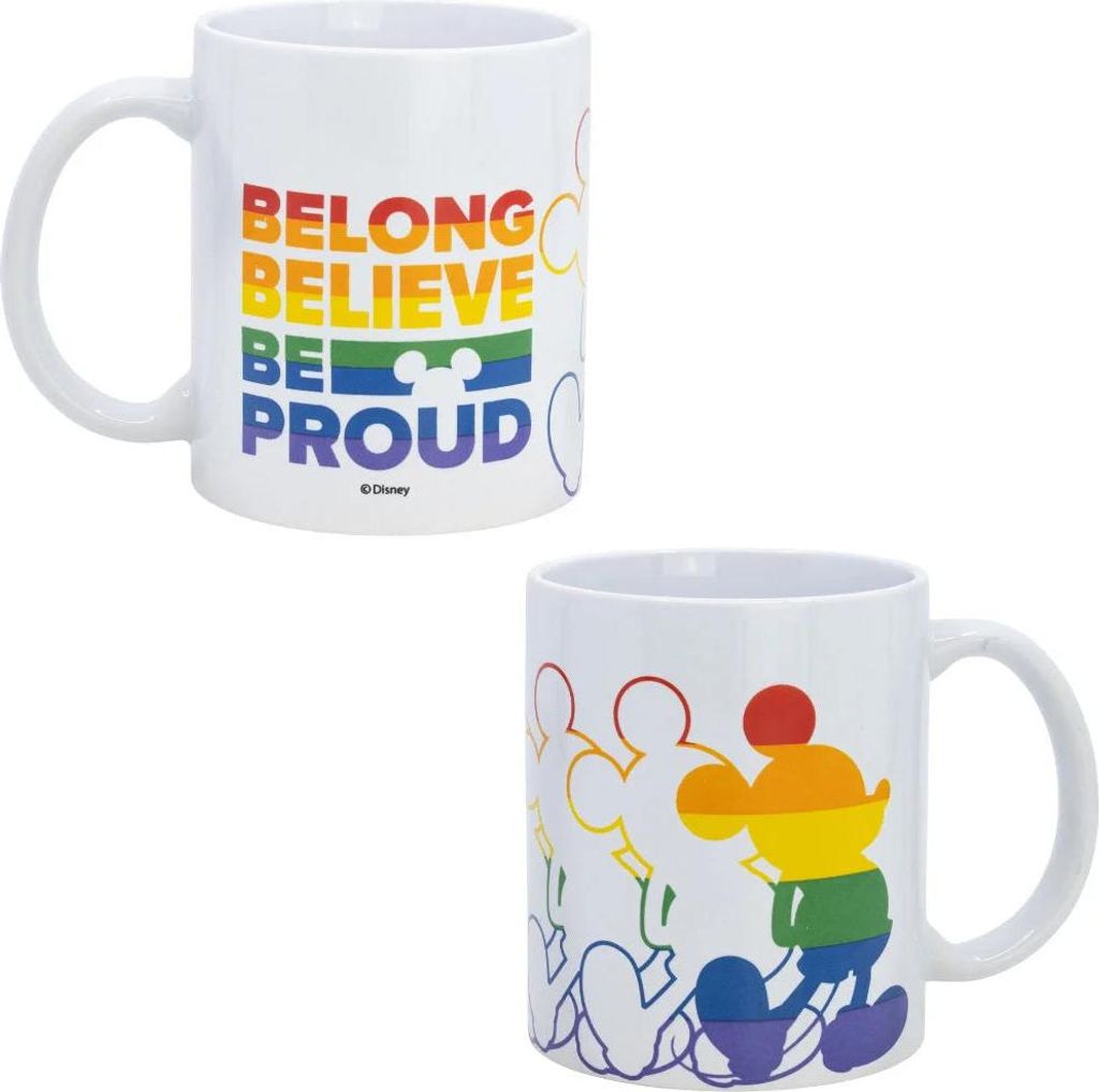 Disney Mickey Maus Teetasse Tasse Kaffeetasse Geschenkidee 325 ml