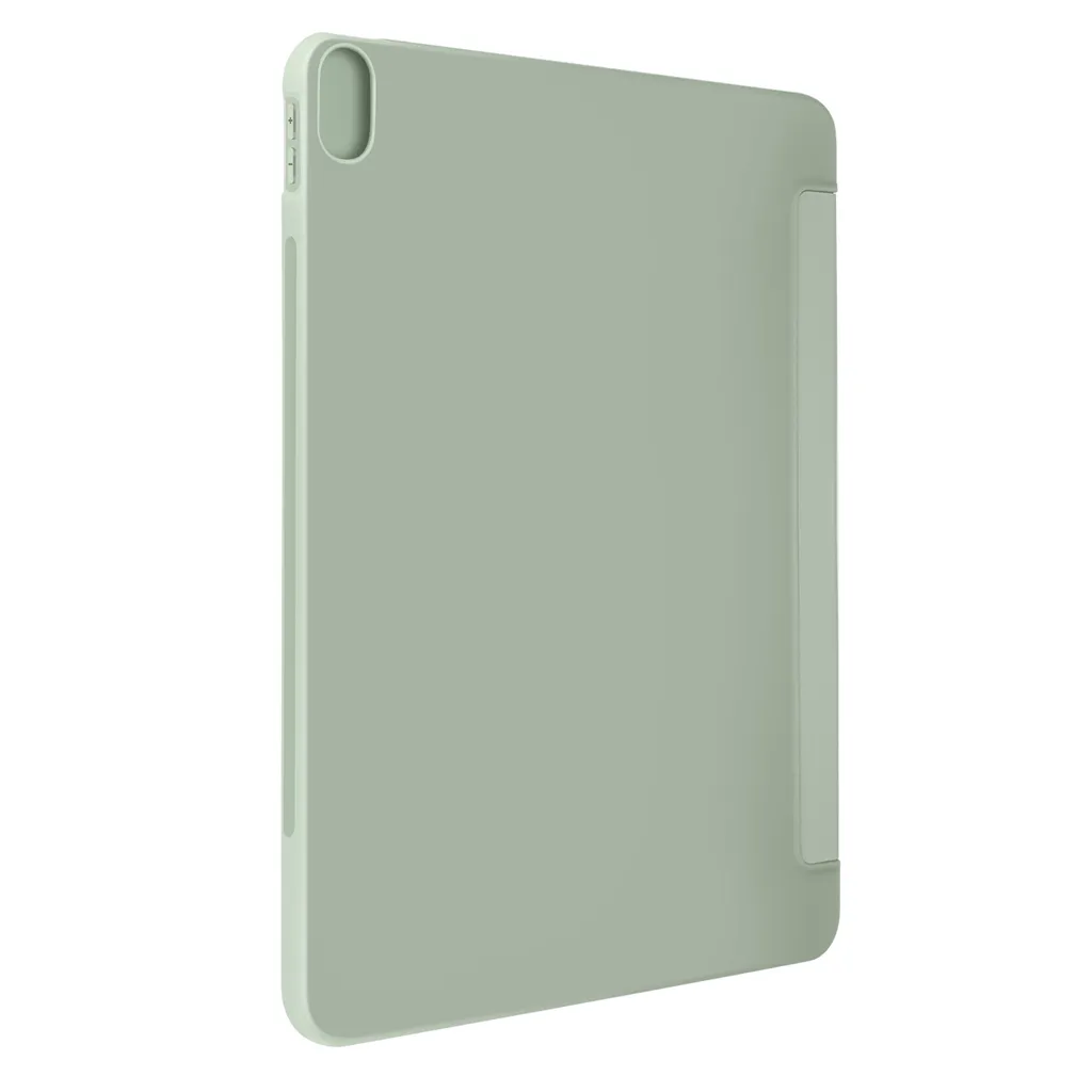 Avizar, Custodia Trifold per Apple iPad Air 11' 2024 supporto multiposizione, verde chiaro