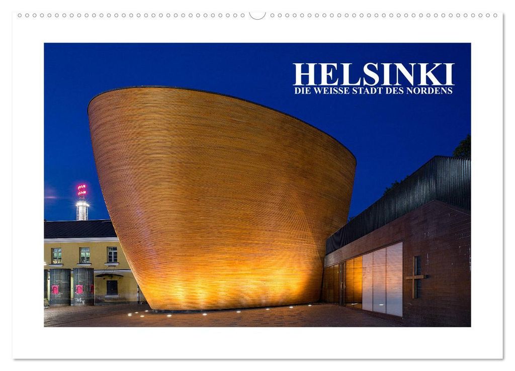 Helsinki - Die weiße Stadt des Nordens (Wandkalender 2027 DIN A2 quer), CALVENDO Monatskalender