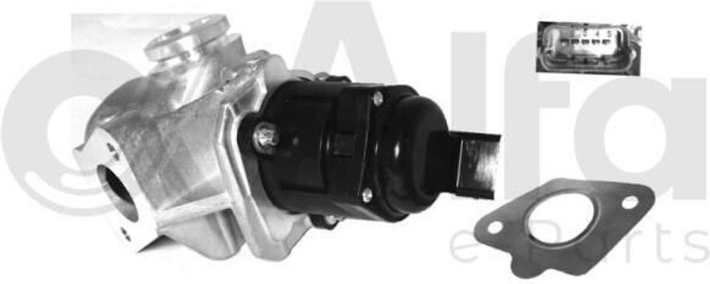 Alfa e-Parts AGR-Ventil AF07698 für FORD Fiesta Mk6 Schrägheck (JA8, JR8) elektronisch 1,143kg
