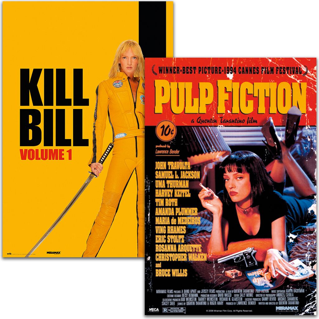 Uma Thurman Posterset Filmplakate 61 x 91,5 cm
