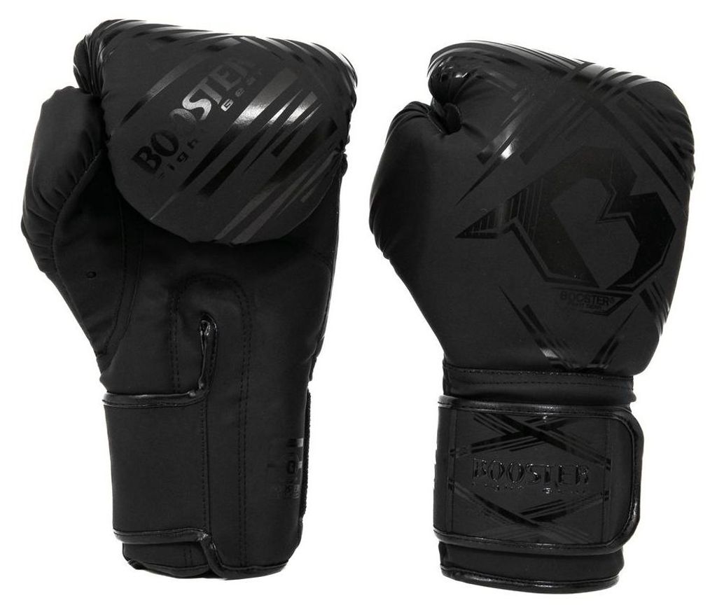 Booster Fightgear Boxhandschuhe BFG ALPHA Schwarz/Schwarz(10 Unzen)