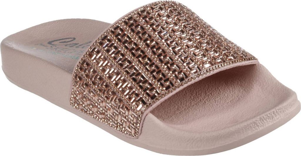 SKECHERS Pop Ups Badelatschen Damen rosa 39 Produktbild 