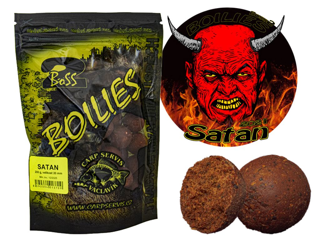 Carpa Servis Boilies Boss2 Satan 20mm 3709 Immagine del prodotto 