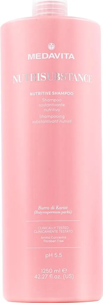 Medavita Nutrisubstance Shampooing Nutritif 1000ml pour Cheveux Secs