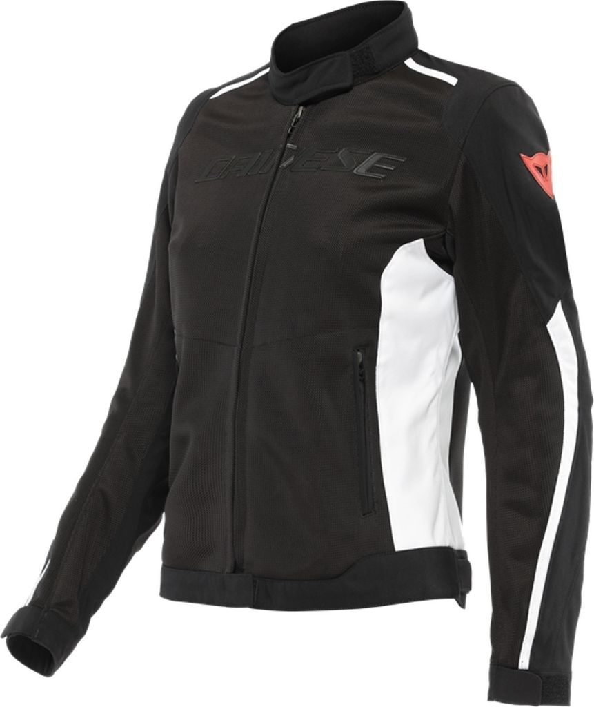 Dainese Hydraflux 2 Air D-Dry Damen Motorrad Textiljacke (Black/White,50)