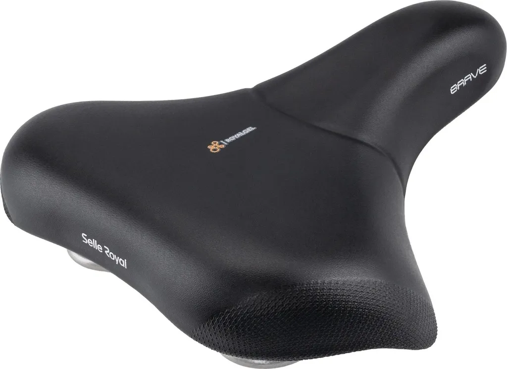 Selle de vélo pour vélotaf et ville Selle Royal Brave Relaxed noire