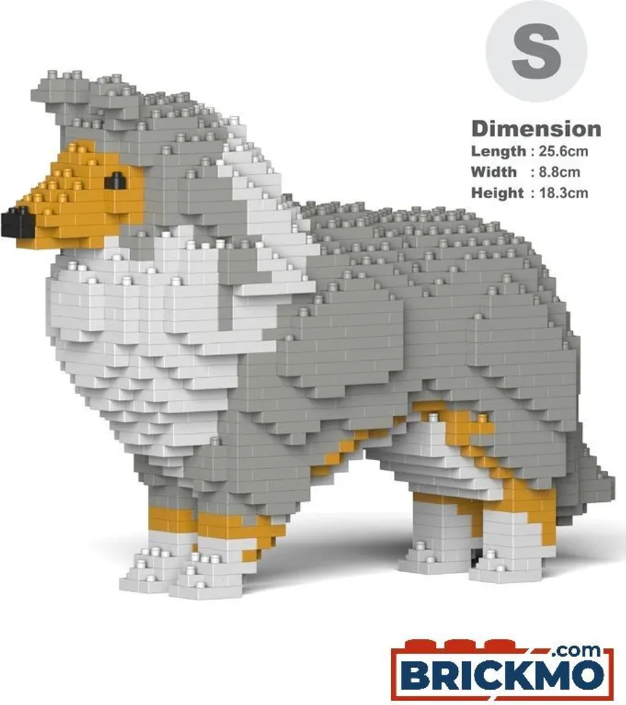 Chien de Berger des Shetland JEKCA Système de Vis Breveté Taille M