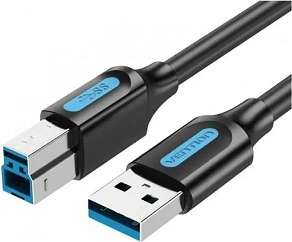 Câble USB 3.0 SuperSpeed 5Gbps Vention COOBH Type-B 2 mètres Robuste
