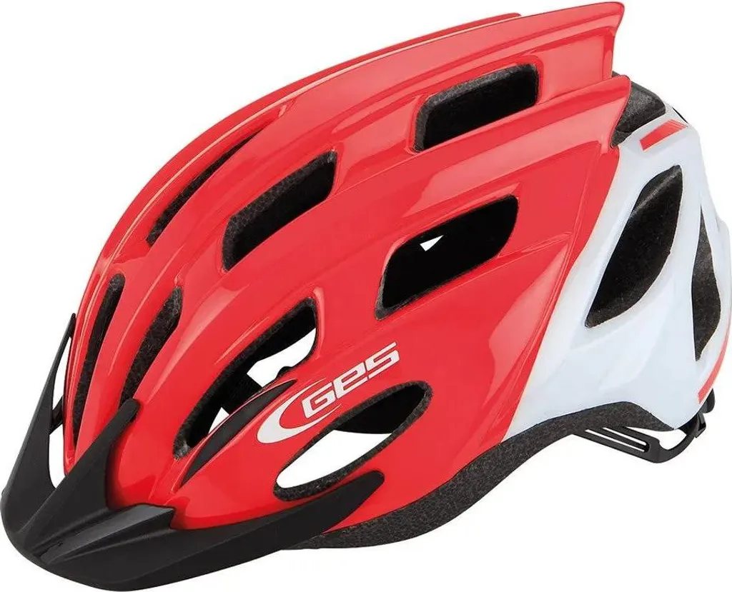 Casque VTT Rouge Ultra-Léger Ges Kore Taille Unique Réglable Confortable
