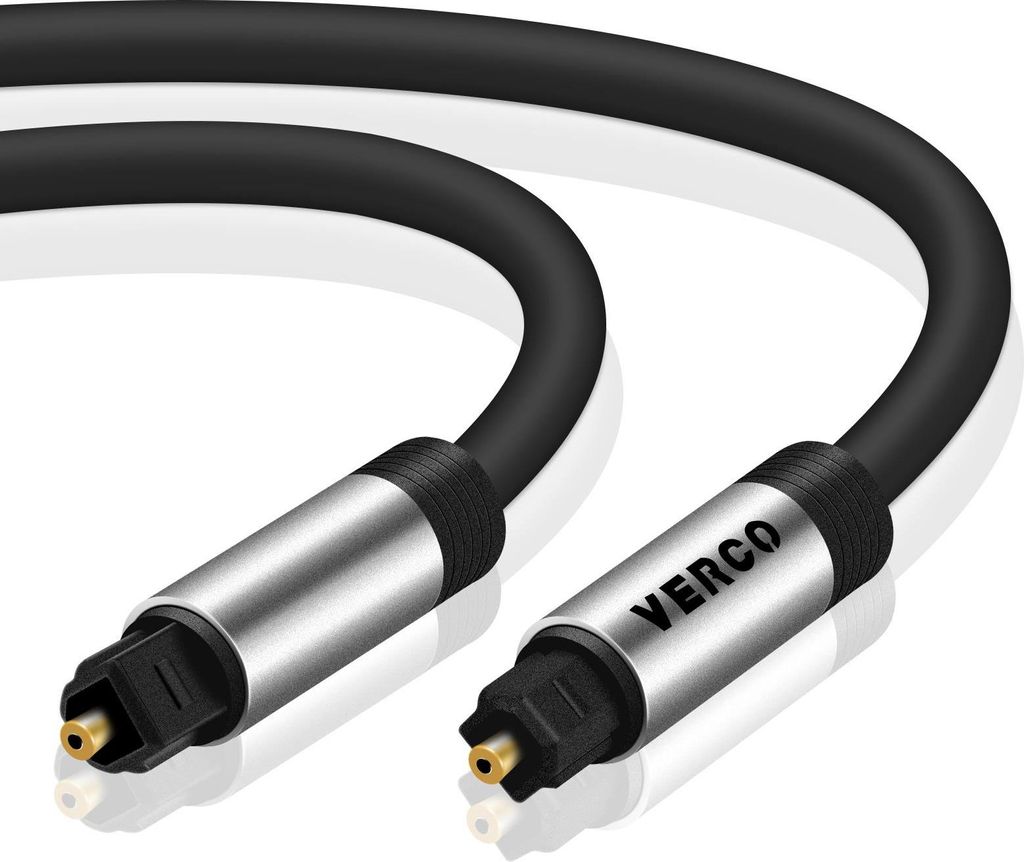 2m Optisches Toslink Kabel Audiokabel Digital Audio LWL SPDIF Digitalkabel HiFi