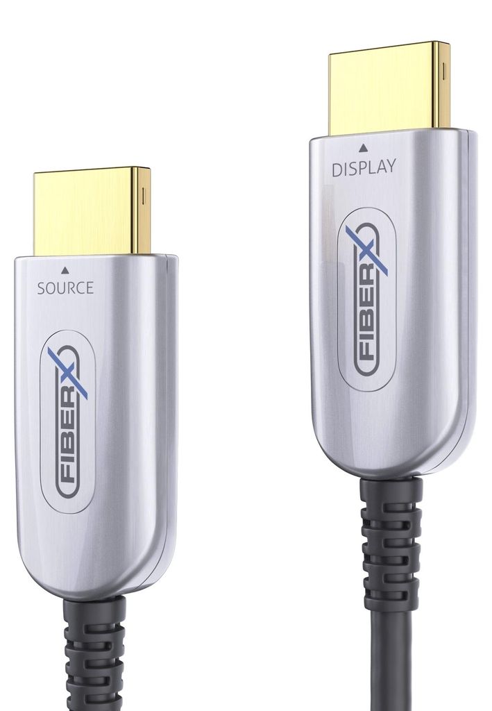 FiberX HDMI-Glasfaserkabel FX-I350-010 AOC Hyridkabel,2.0/18Gbps,4K/60Hz,10m