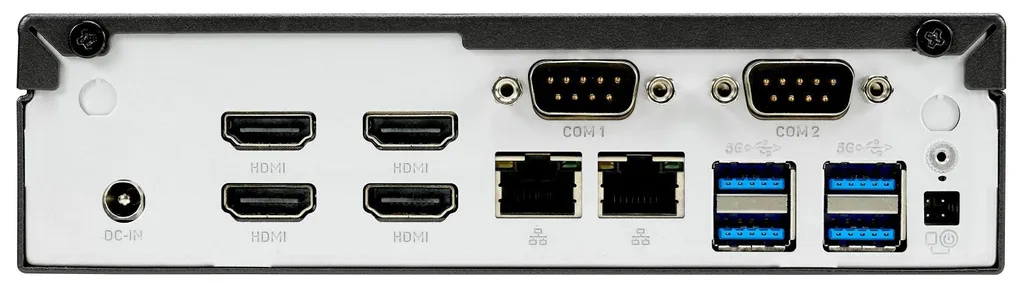 PC Slim Shuttle DH32U Intel 7505 64Go RAM : puissance et discrétion - 7