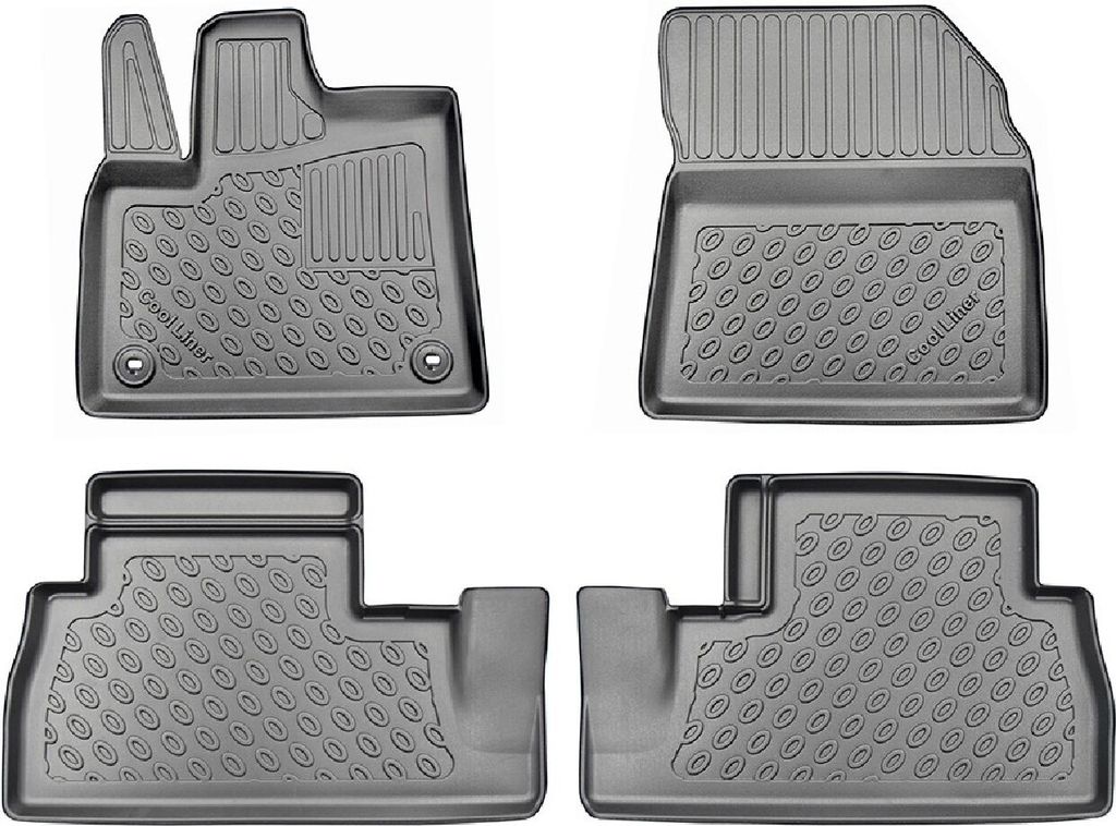 Z534413 TPE-GummiFußmatten passend für Opel Combo E Life 06.2018- 5/7Sitze short and long variable & non-variable frontSitze