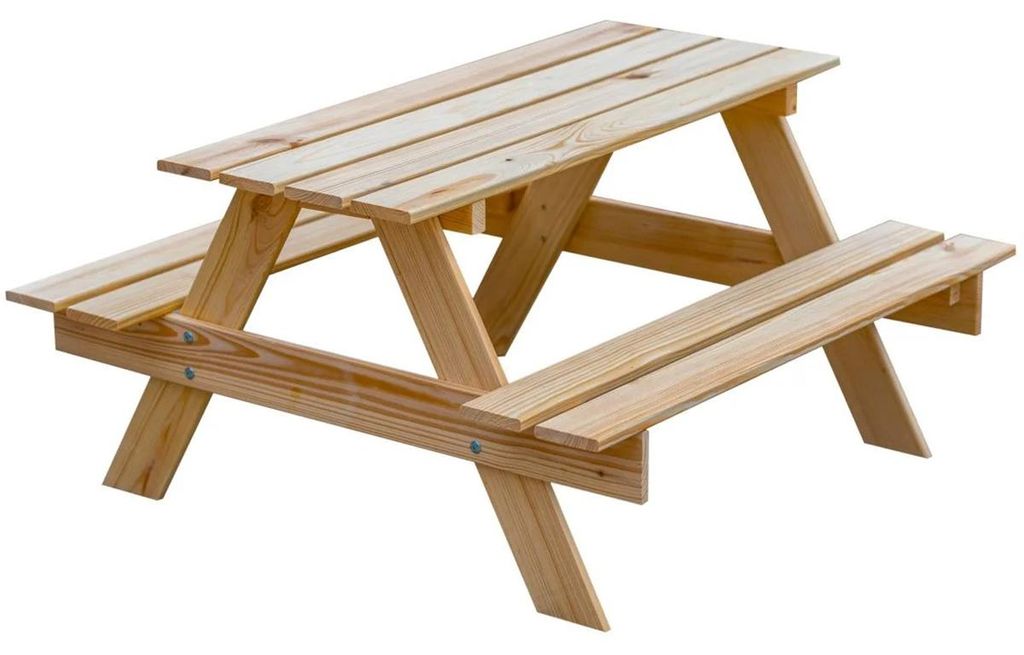 ITA Kindersitzgarnitur aus Holz Natur - Kinder Produktbild 