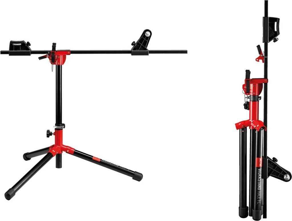 Elite Reparaturständer Race FC faltbar, schwarz/rot Produktbild 