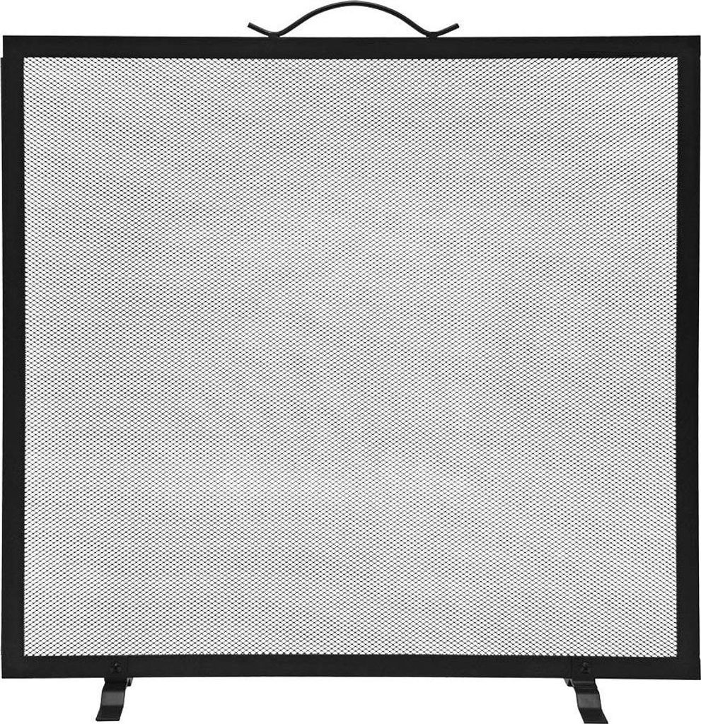 Kwadratowa osłona przeciwiskrowa, czarna, 60 x 0,5 x 60 cm Zdjęcie produktu 