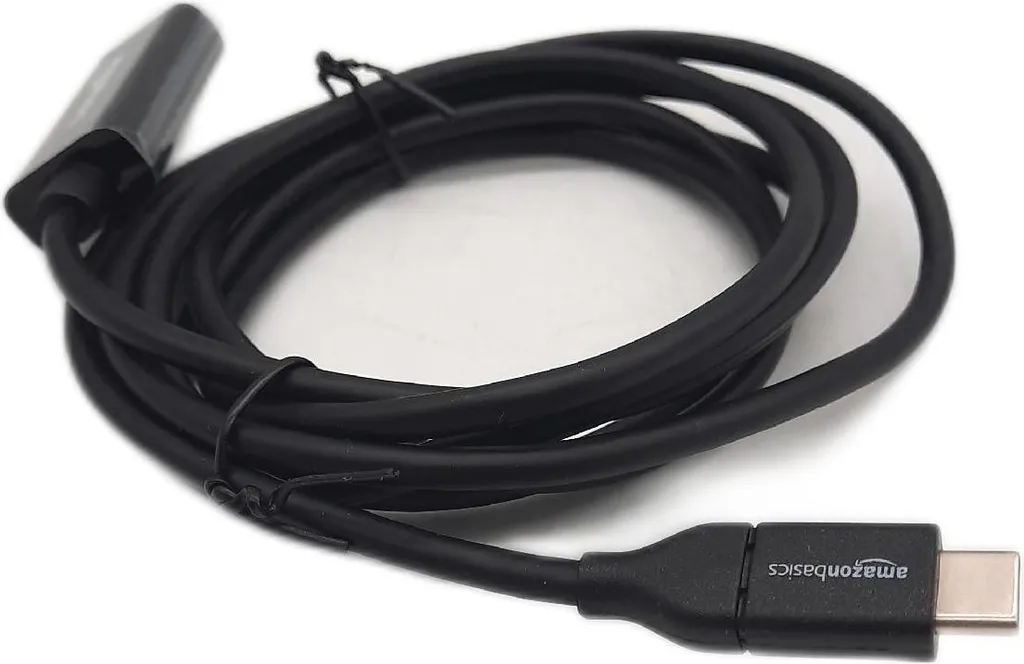 Câble HDMI vers USB-C 4K Haute Résolution Adaptateur Thunderbolt 3 Noir - 6