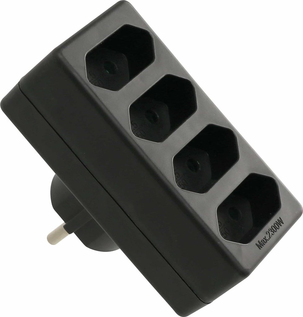 as-Schwabe contatto di terra spina a 4 spine Euro 230V 16A Immagine del prodotto 