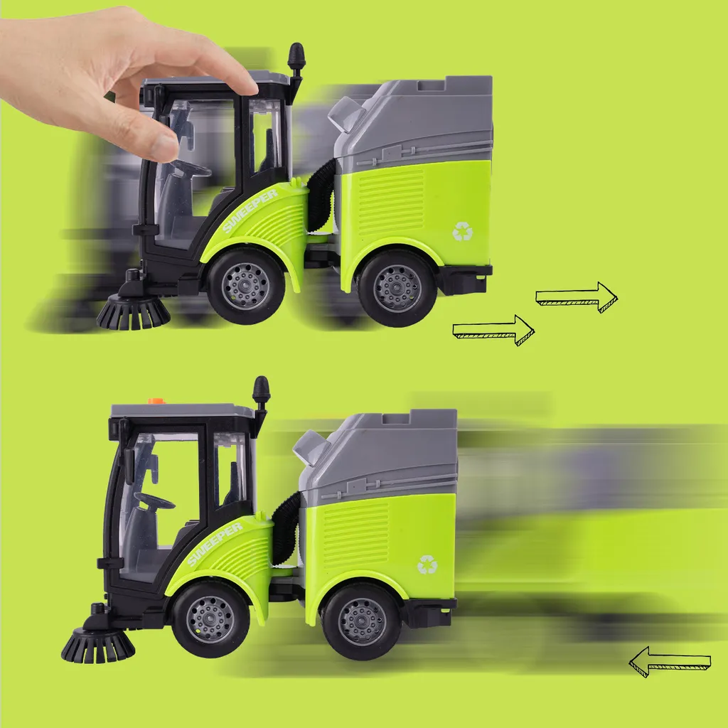 Regalo Top: Spazzatrice Stradale MalPlay Luci e Suoni - Un Must! - 12