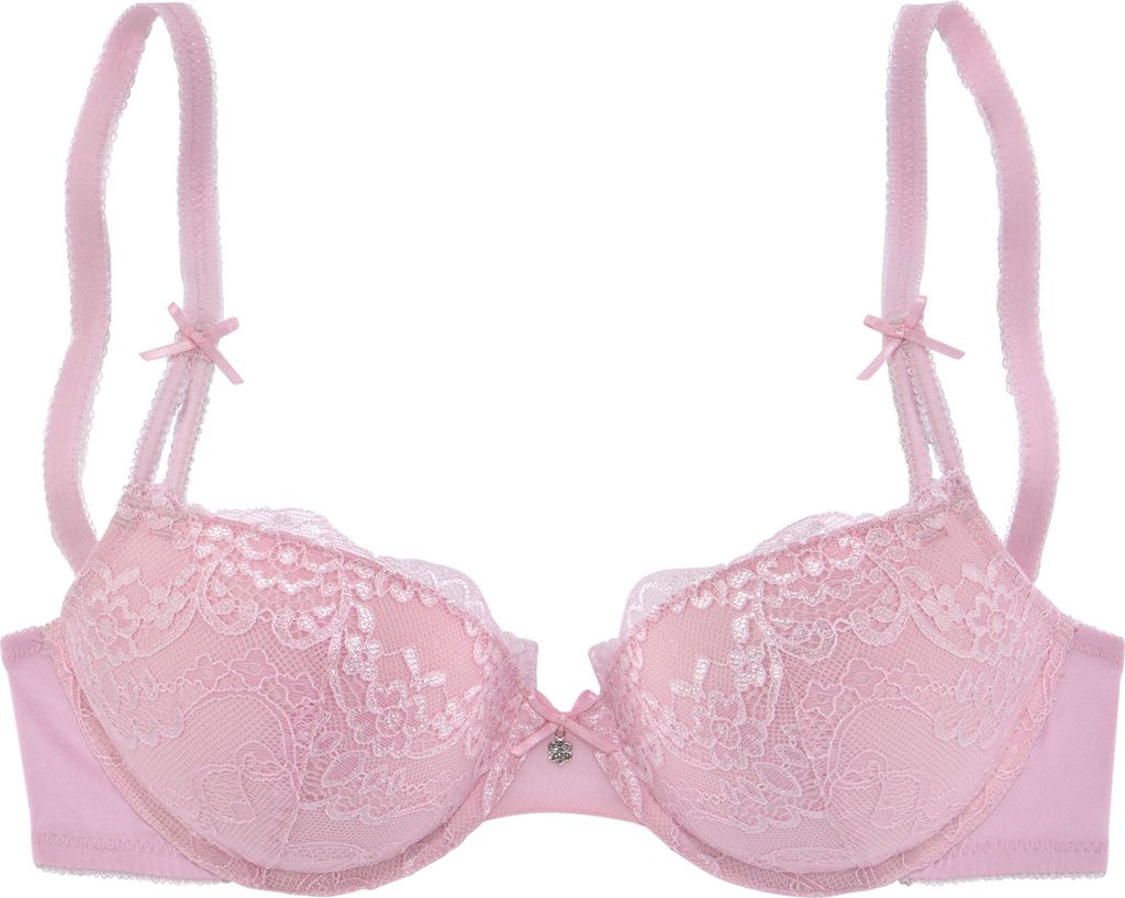 LASCANA Push-up-BH rosa Größe 80 Cup B