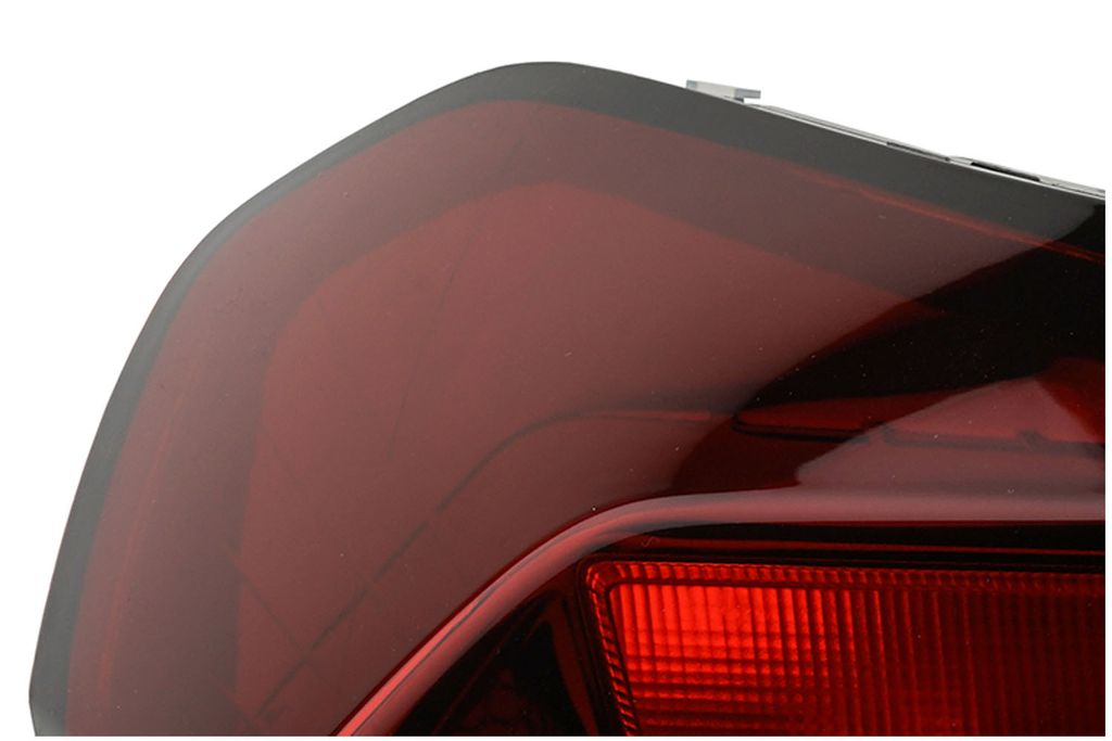 Gefräster Heckansatz mit Finnen für Opel Corsa F GS-Line Gefräster Heckansatz mit Finnen für Opel Corsa F GS-Line
