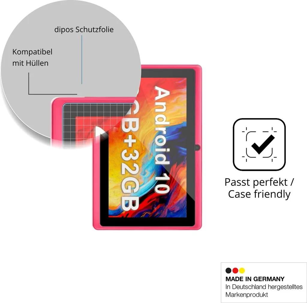 Savvies 6 Pellicole Protettive Trasparenti Per Oppo A72 - Protezione Schermo Anti Graffio Con Applicazione Facile - 4