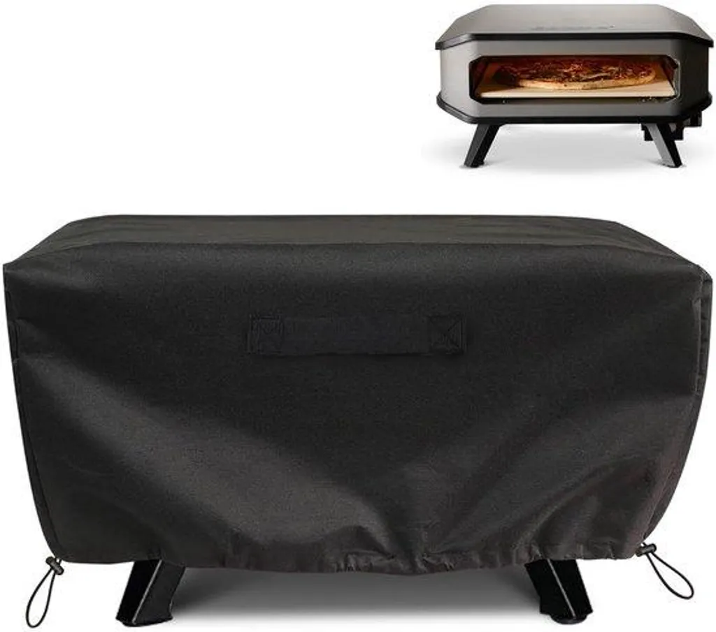 Bâche de protection imperméable pour petit four à pizza carré 420D