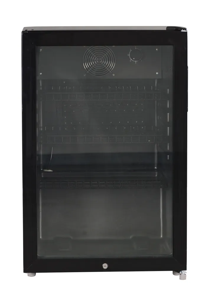 Petit Frigo Boissons Vitré 118L Maxxo : Fraîcheur et Stock Sécurisé