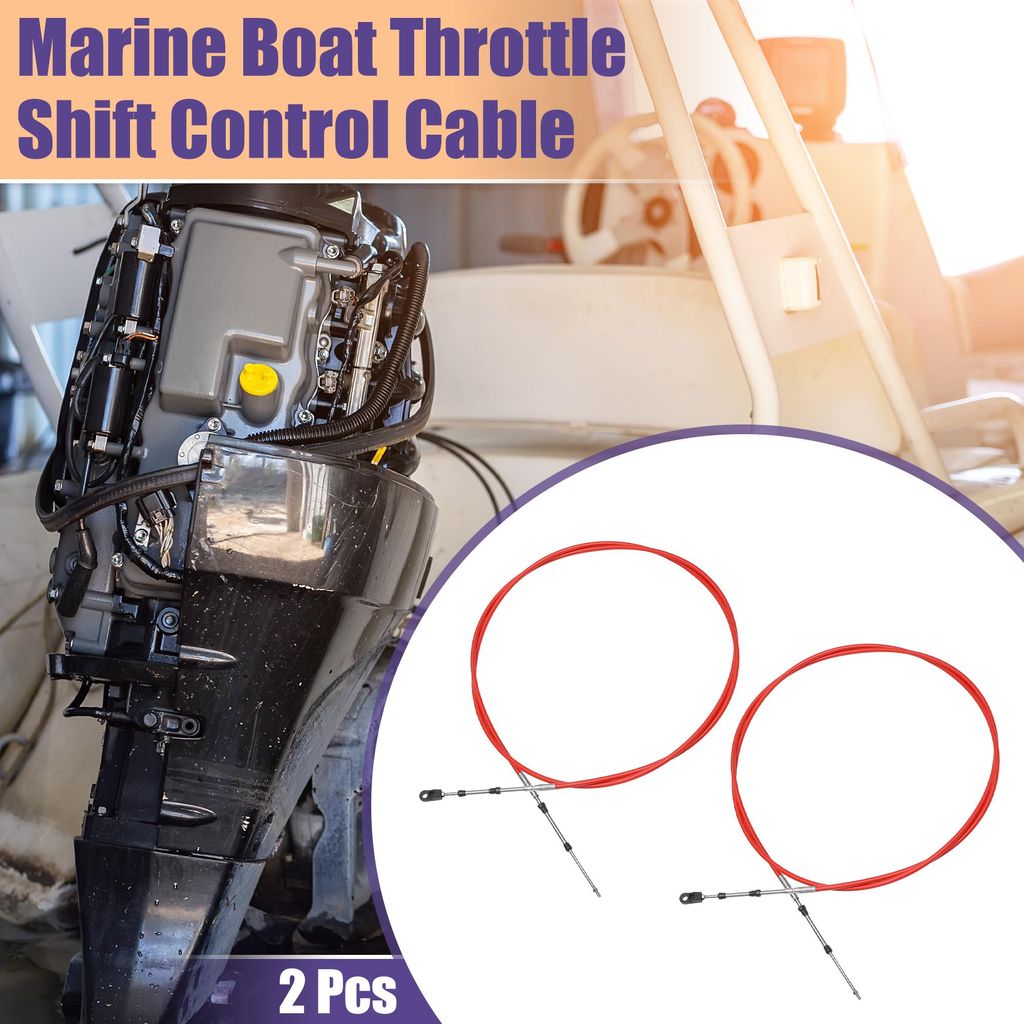 2 Pcs 300cm 10FT 33C/3300 Câble dedes gaz pour bateau marin Image du produit 
