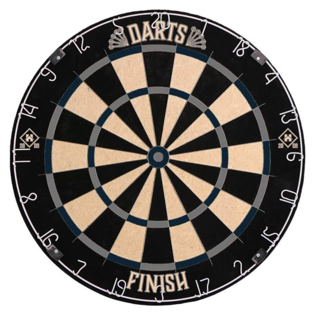HOME DELUXE - Dartscheibe FINISH - Maße: 45 x 45 x 4 cm, Produktbild 