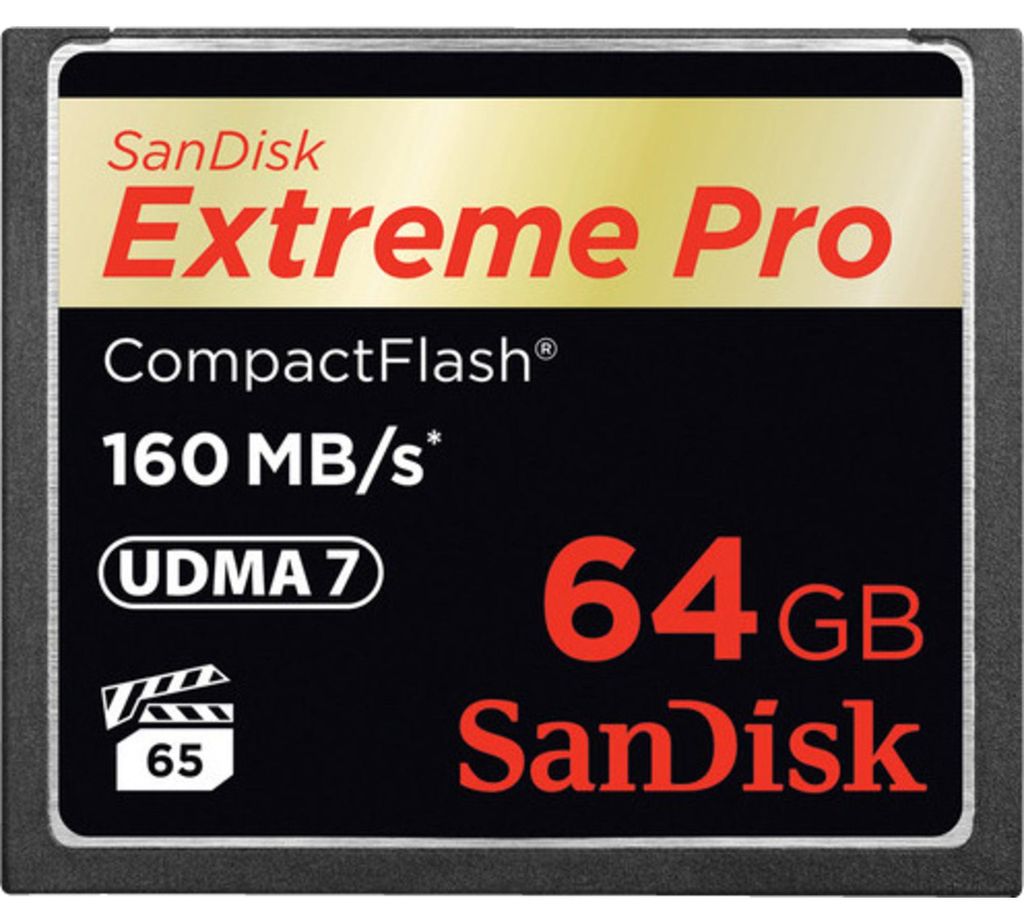 SanDisk Extreme Pro CF 64GB 160MB/s SDCFXPS-064G-X46 Immagine del prodotto 